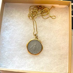 Beautiful gold over sterling silver tarnish resistant and nickel free necklace